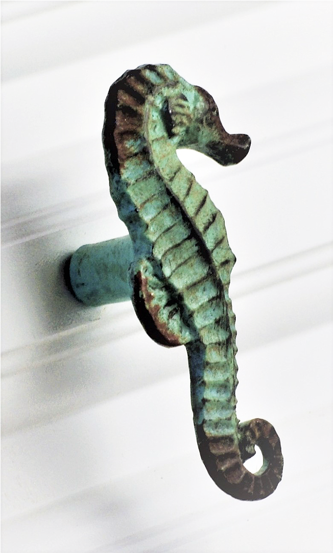 Seahorse - Metal (1080x1080), Png Download