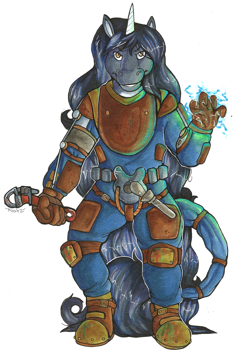 Bioshock By Shadowpelt - Cartoon (964x1500), Png Download