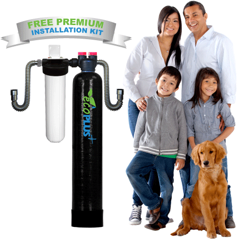 Ecoplus™ Ep-600 Series Premium <br>whole House Water - Water Filter (500x500), Png Download