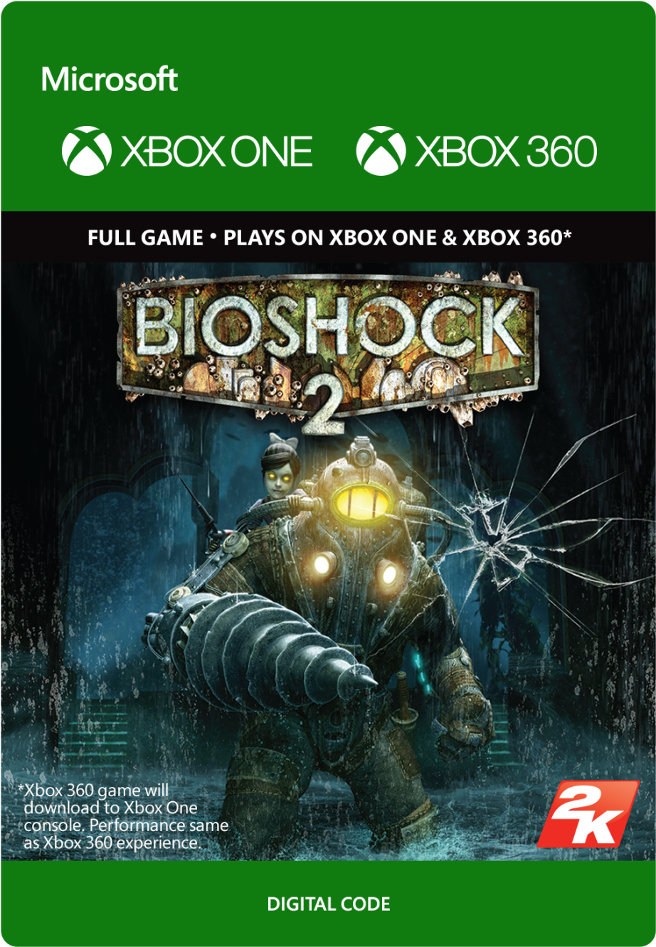 Bioshock - Bioshock 2 Xbox 360 (1073x1500), Png Download