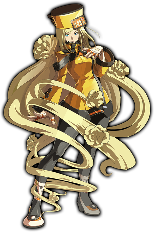 Ggxrd-r Millia Portrait - Guilty Gear Characters (590x884), Png Download