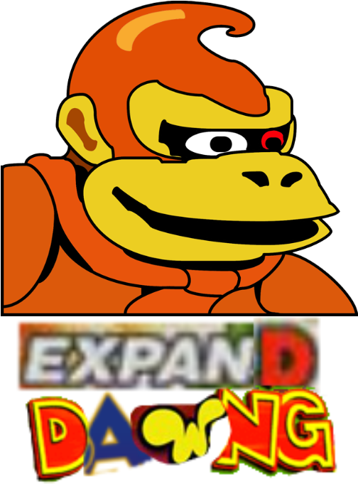 Expan 0 Donkey Kong 64 Donkey Kong Country Super Mario - Banjo Kazooie Expand Dong (689x716), Png Download