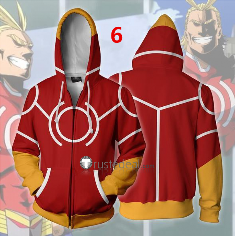 Boku No Hero Academia Hoodies Izuku Katsuki All Might - Silver Age All Might (800x1200), Png Download