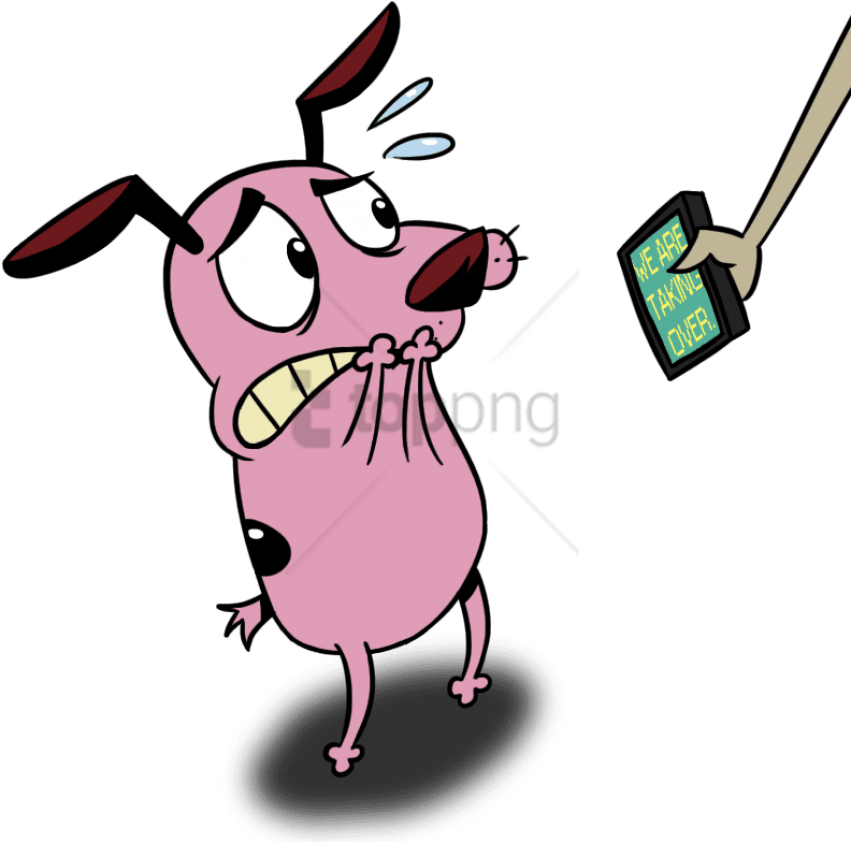 Day - Courage The Cowardly Dog Png (800x800), Png Download