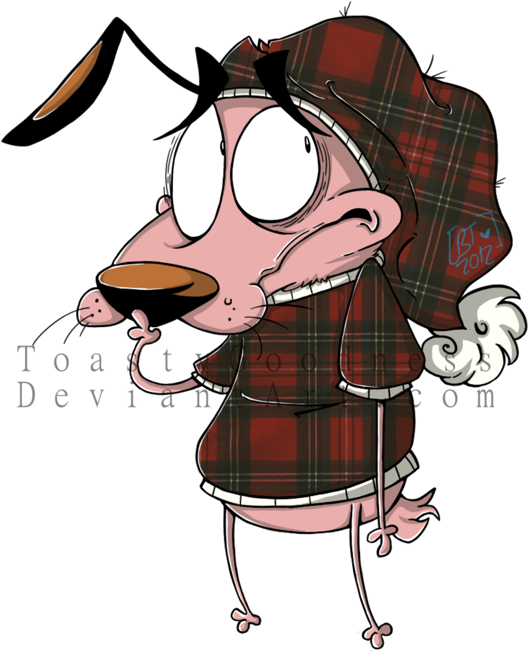 Courage The Cowardly Dog (806x991), Png Download