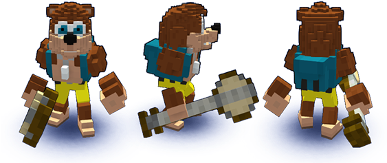 Costume Based On My Favorite Childhood Game, Banjo-kazooie - Educational Toy (562x251), Png Download