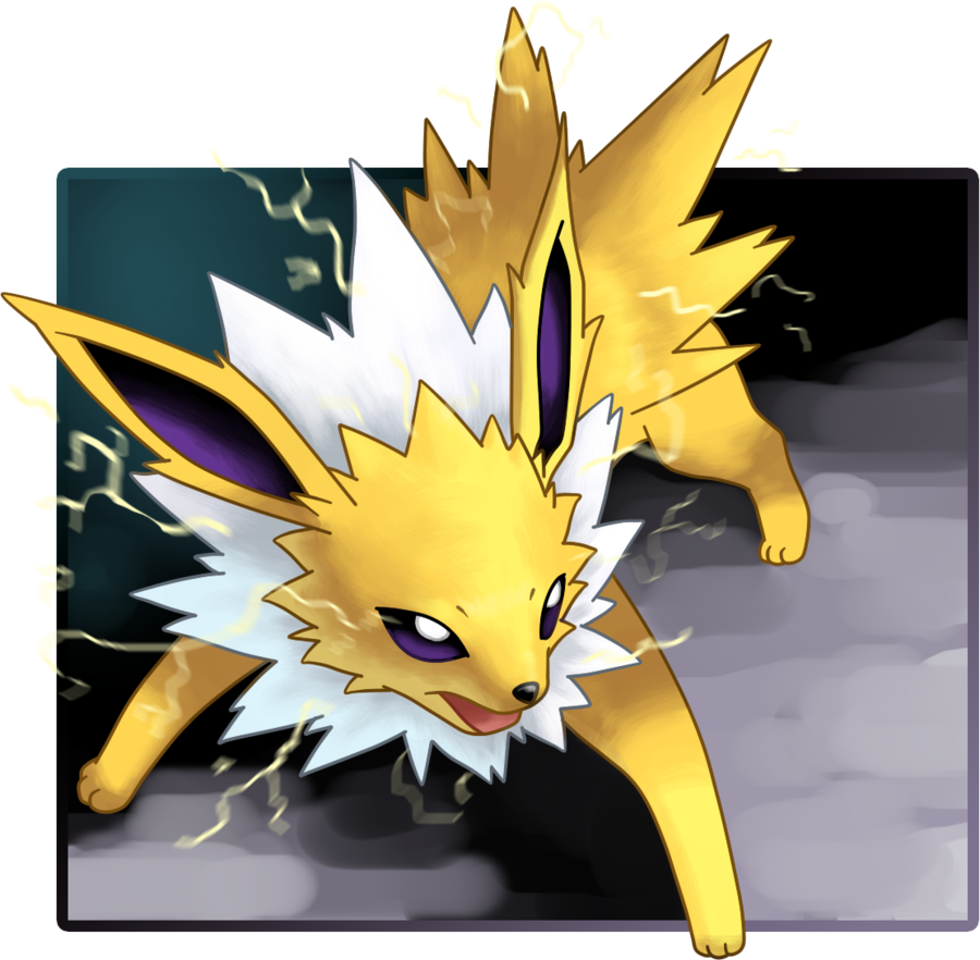 Jolteon By Nganlamsong - Jolteon Fan Art (900x882), Png Download