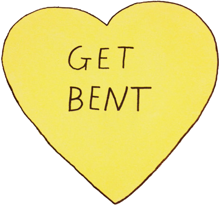 Free Transparent Heart Png Tumblr - Transparent Tumblr Overlay Yellow (500x618), Png Download