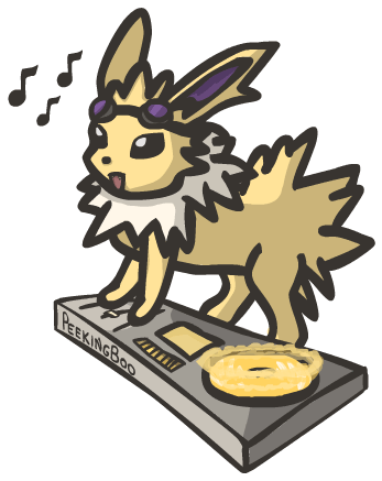 Jolteon - Dj Jolteon Gif (450x450), Png Download