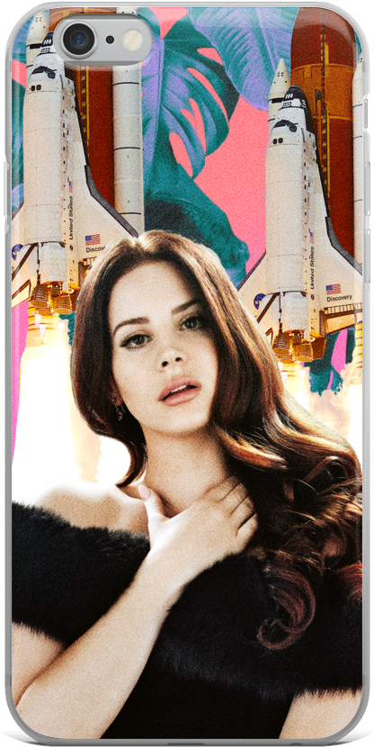 "space Shuttle" Lana Del Rey Iphone - Space Shuttle Launch - Spaceship Discovery Mouse Pad (1000x1000), Png Download
