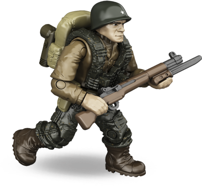 Wwii Soldier - Soldier (431x398), Png Download