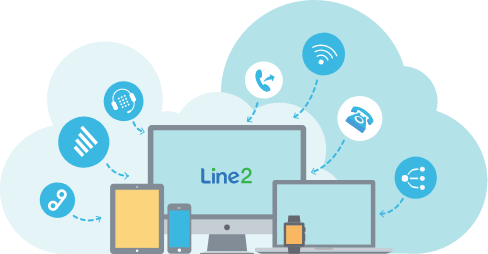 Skype Alternative Second Number - Circle (488x254), Png Download