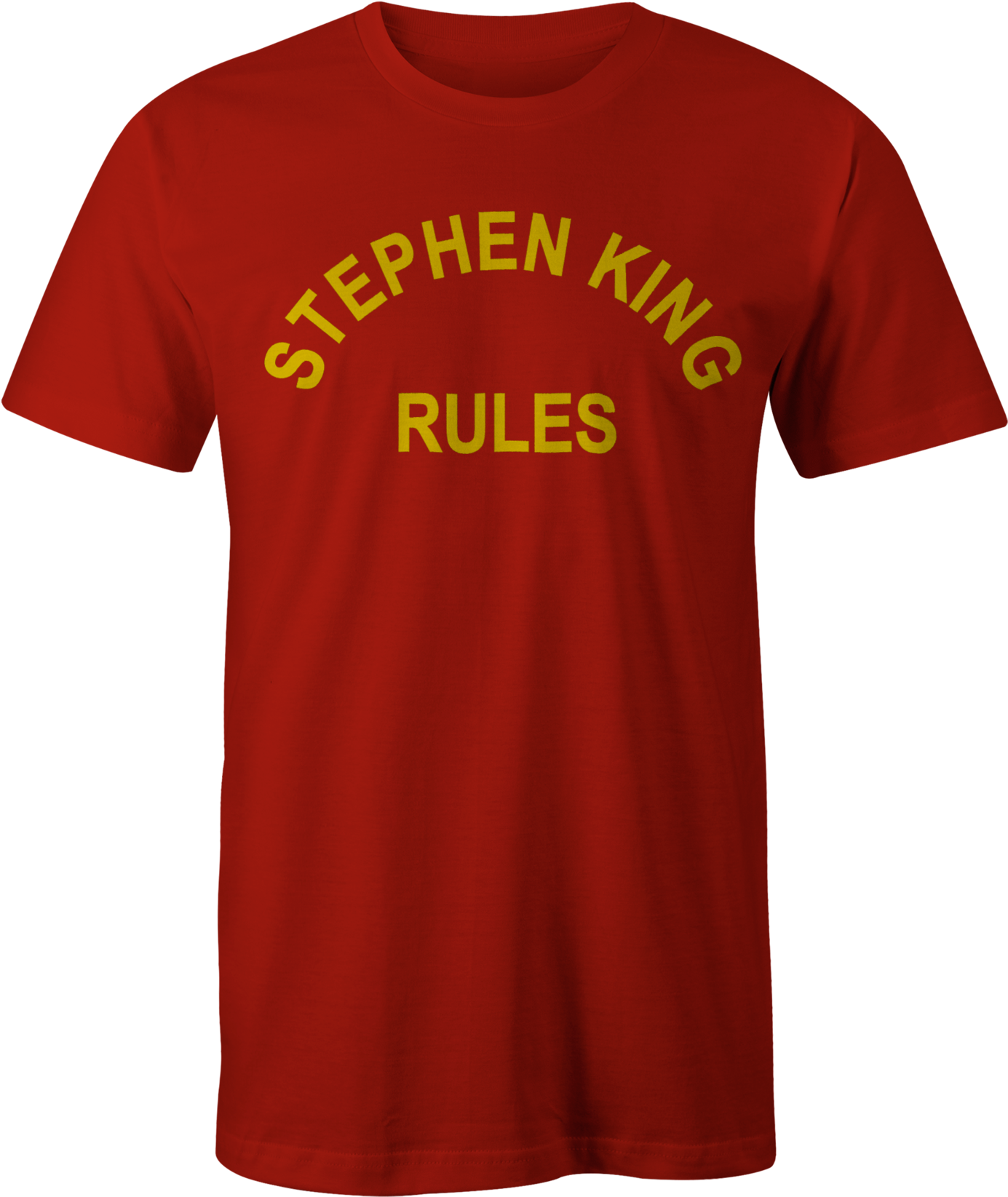 Stephen King Rules - Mickey Mouse Gym Shirt (1400x1660), Png Download