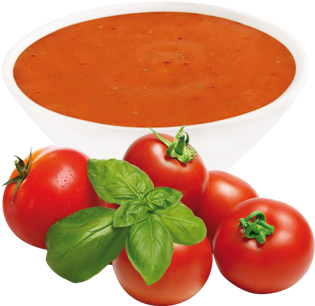 Tomato And Basil Soup Png (350x350), Png Download
