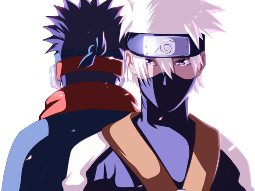Obito And Kakashi Sad (960x634), Png Download