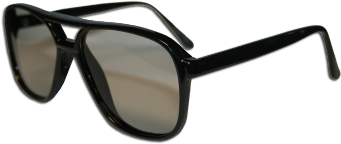 Circular Polarized- Aviators - Sunglasses (700x302), Png Download