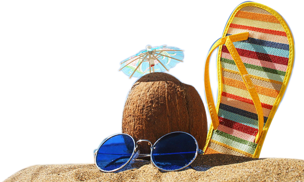 Kerala Summer Holiday Offer - Tayyakoushi Tropical Pattern Rubber Floor Doormats-16x24inch, (1017x600), Png Download