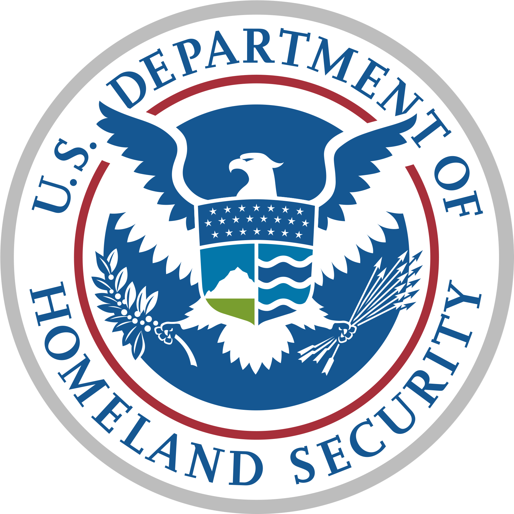 Seal Of The U - Department Of Homeland Security (1730x1730), Png Download