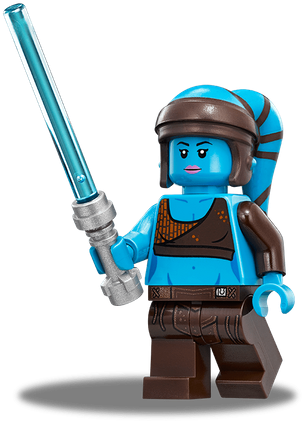 Star Wars Lego Characters Png Download - Lego Aayla Secura (360x480), Png Download