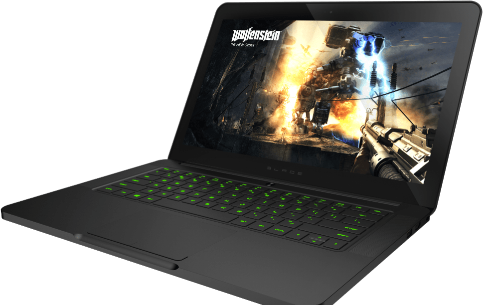 The Razer Blade 14 Offers A Sleek, Powerful And Compact - Razer Blade 2014 (1024x616), Png Download