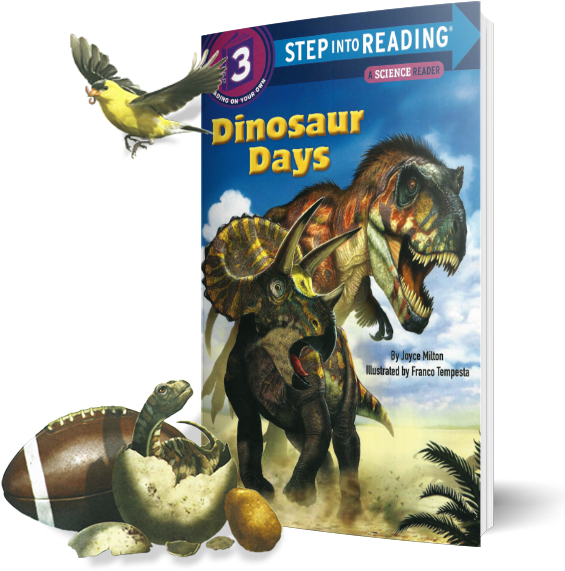 Dinosaur Days (step Into Reading) (600x600), Png Download