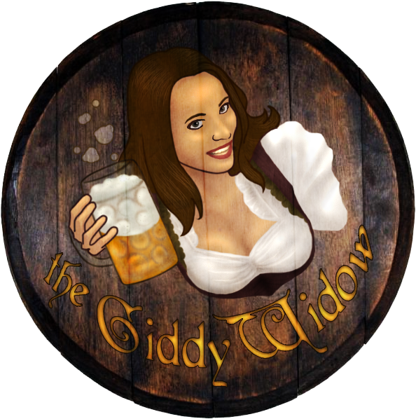 Giddy Widow Sign Texture - Oval (610x615), Png Download