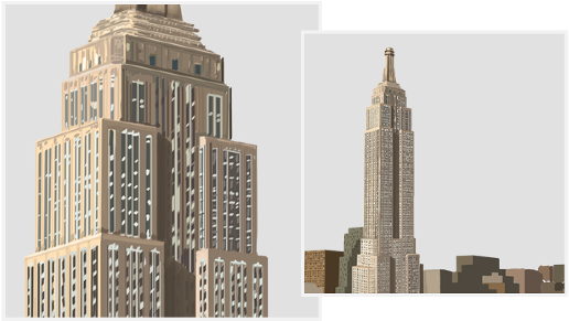 Empire State Building - Empire State Building Stamp (670x301), Png Download