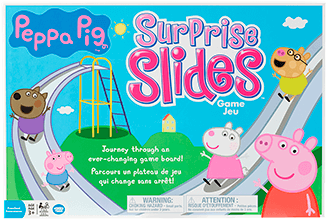 Peppa Pig Surprise Slides Board Game Ages 3 - Peppa Pig Game (350x350), Png Download