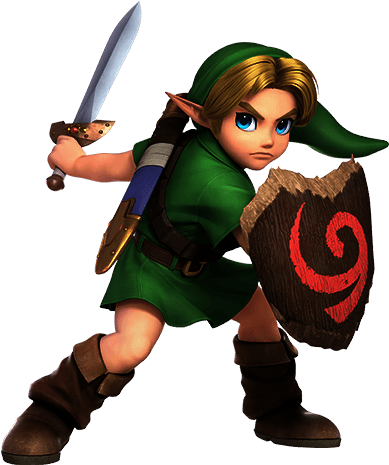 Young Link Super Smash Bros Ultimate - Super Smash Bros Ultimate Young Link (436x492), Png Download