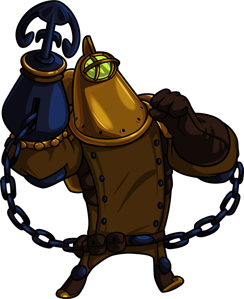 Shovel Knight - Heroclix Realms - Treasure Knight Figure (816x1000), Png Download