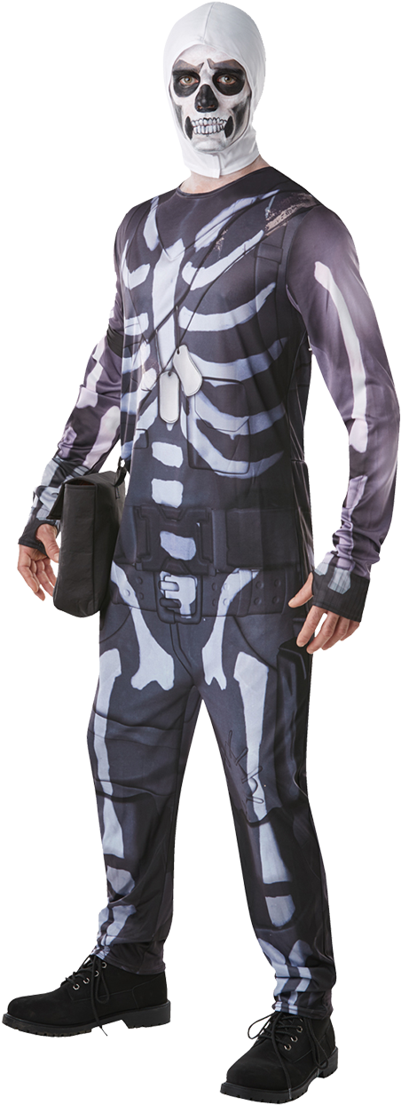 Og Skull Trooper Fortnite (784x1243), Png Download