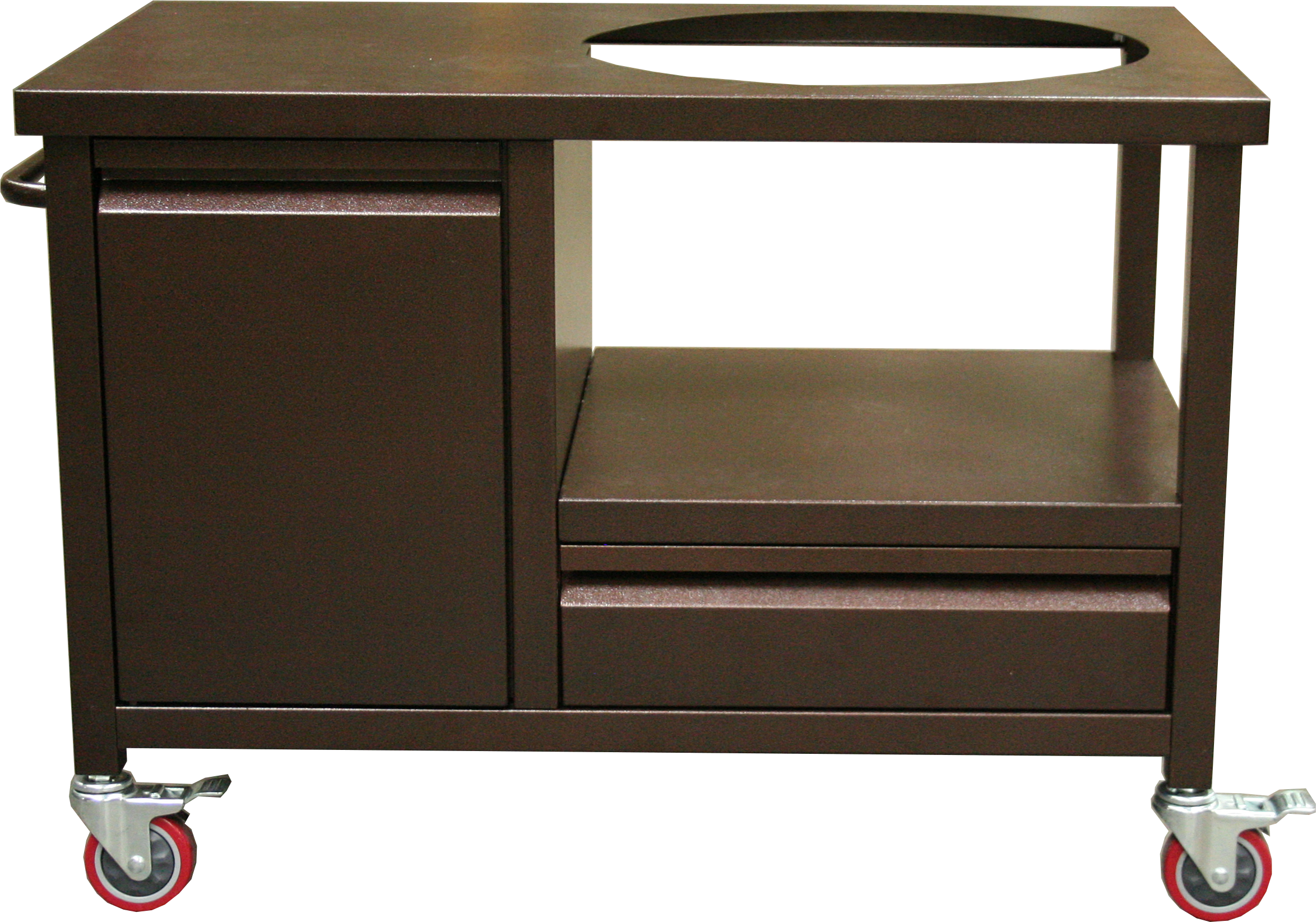 Bgec-cop Front Side Closed - Kamado Cart (2348x1645), Png Download