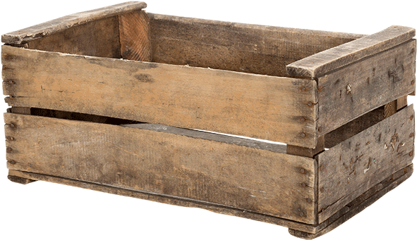 Vintage Wooden Crate 55 X 24 Cm H 35 Cm - Caisses En Bois Png (700x700), Png Download