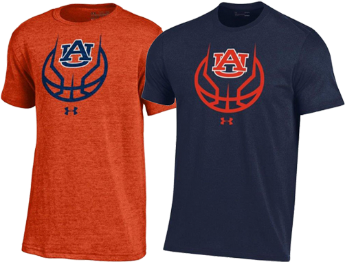 Tees And Hat - Auburn Tigers (501x484), Png Download