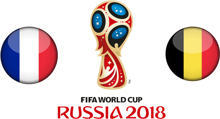 France Vs Belgium - World Cup Trophy Russia (1024x613), Png Download