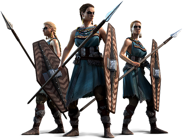 Cimbri Spear Warriors - Spear (671x528), Png Download