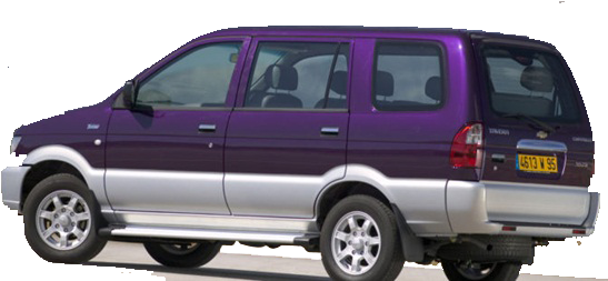 Car's For Alibaug Tour - Chevrolet Tavera (555x323), Png Download