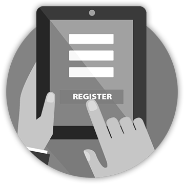Register Icon In Website (359x359), Png Download