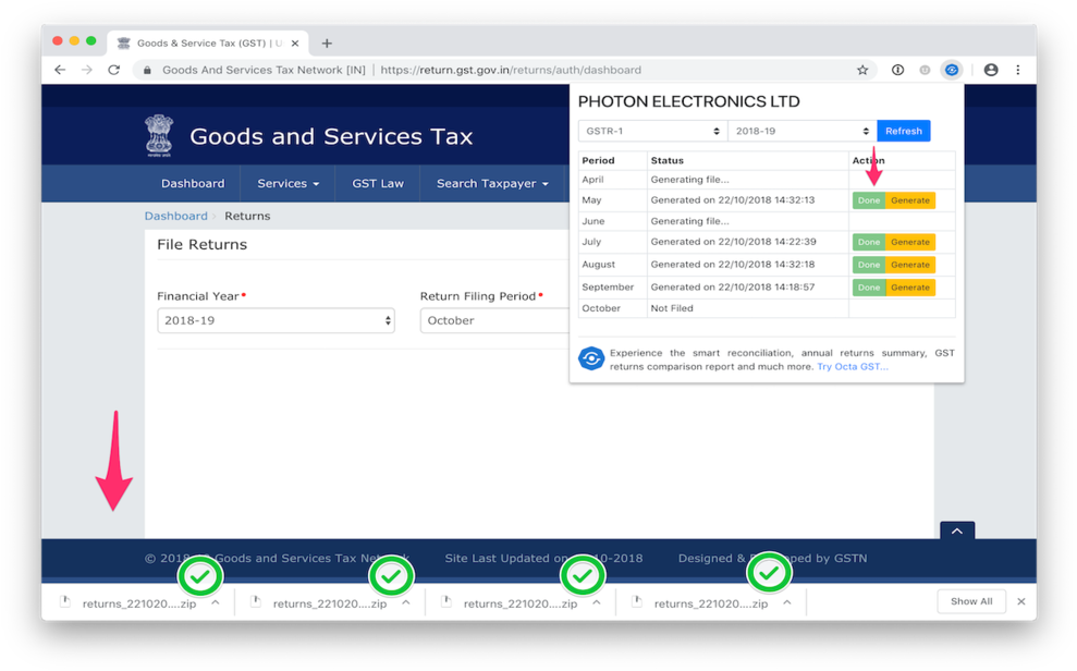 Assistant-downlading - Google Chrome Extension (1000x625), Png Download
