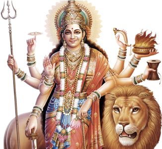 World's Most Famous Best Indian Astrologer - Durga Images Png Transparent (572x300), Png Download
