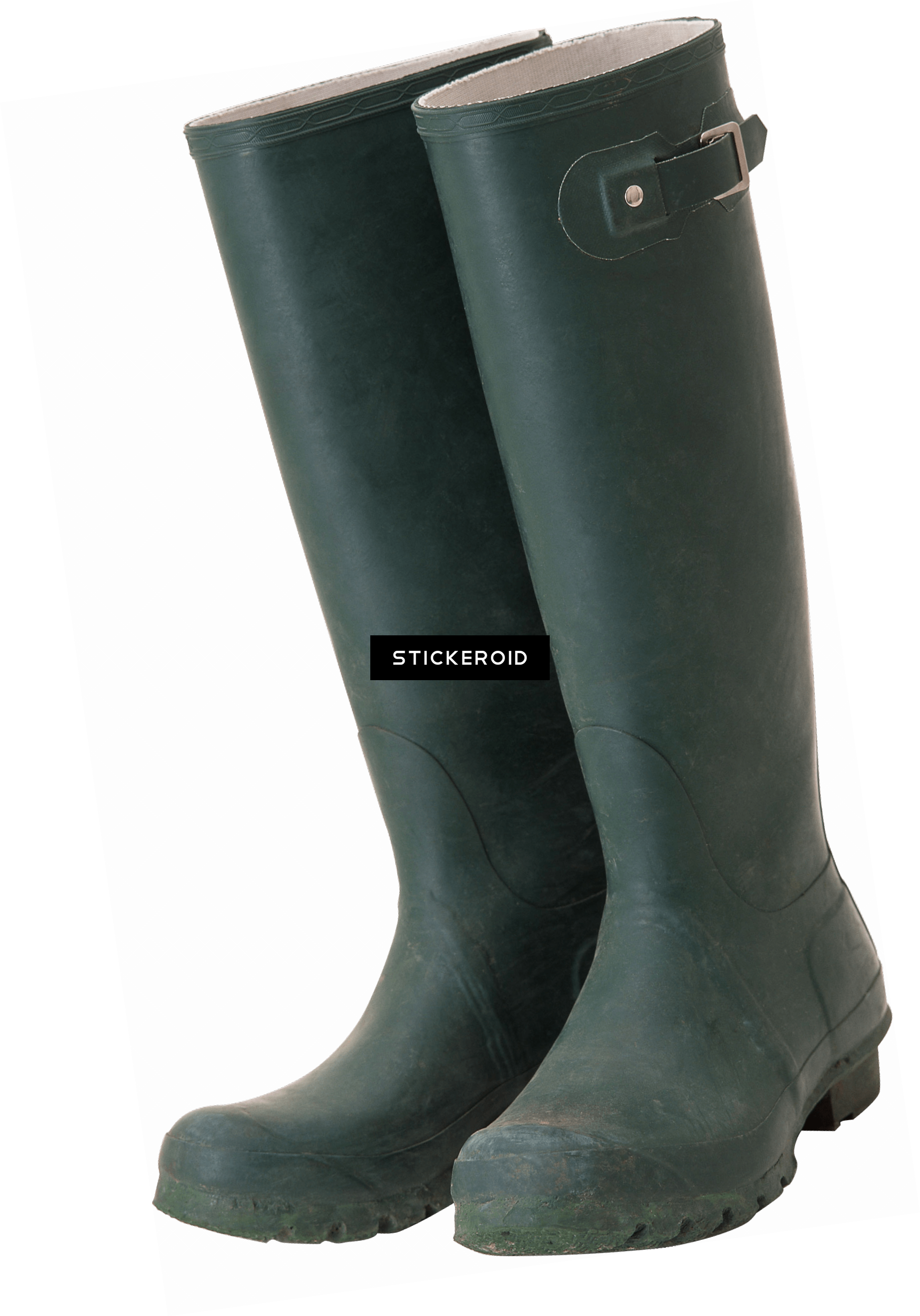 Rain Boots - Knee-high Boot (1846x2641), Png Download