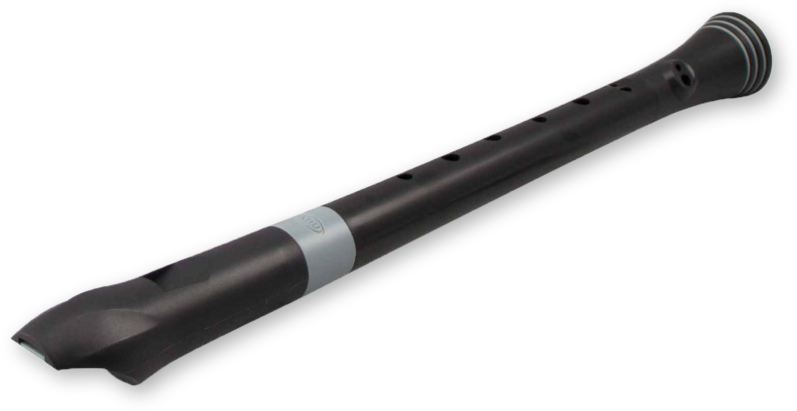 Recorder - Nuvo Recorder With Case Black (1761x873), Png Download