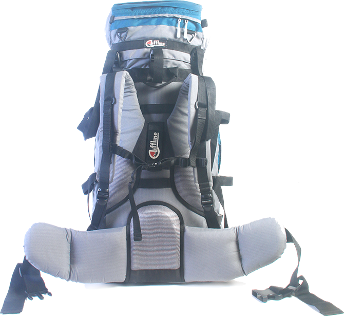 Model With Technical Details - Backpack (670x615), Png Download