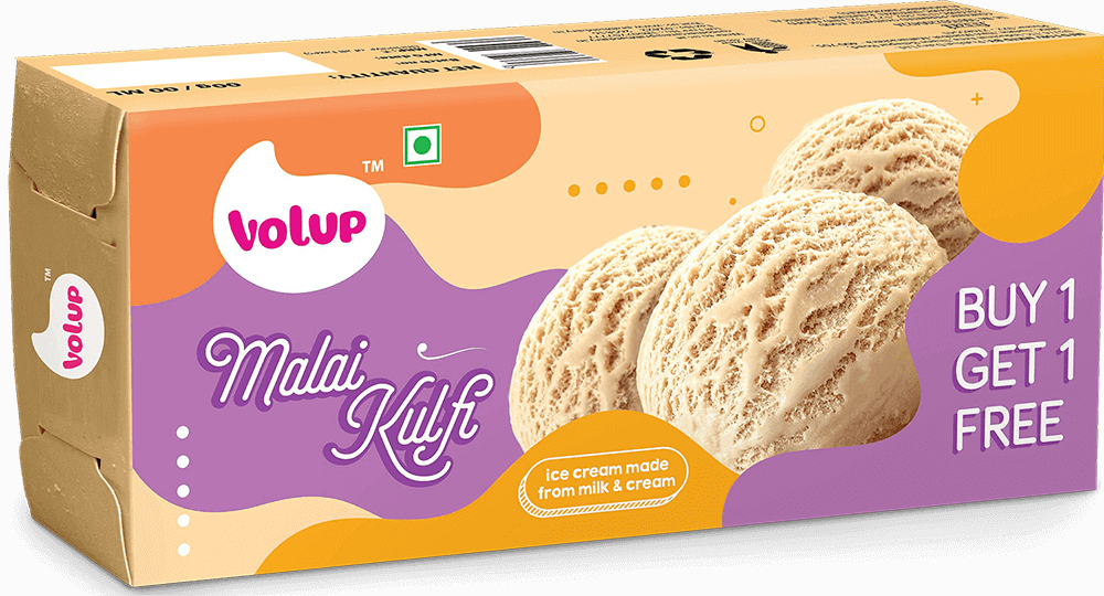 Malai Kulfi - Vanilla Ice Cream (1000x540), Png Download