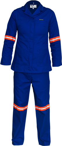 Ladies' Long Sleeve Continental Suit - Pajamas (420x600), Png Download