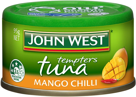 Tuna Tempters Mango Chilli 95g - John West Chilli Tuna (560x460), Png Download