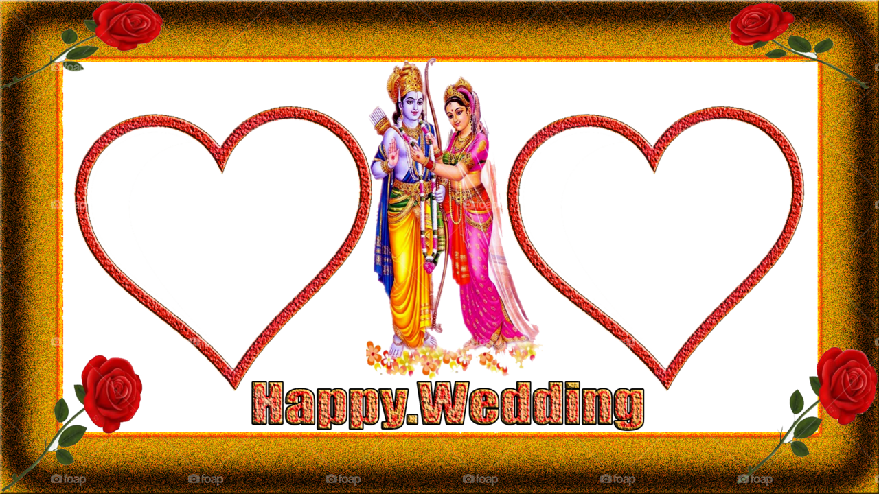 Png Frame Wedding - Stories Of The Ramayana (1280x720), Png Download