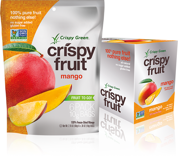 Crispy Green Freeze Dried Mangoes (686x601), Png Download