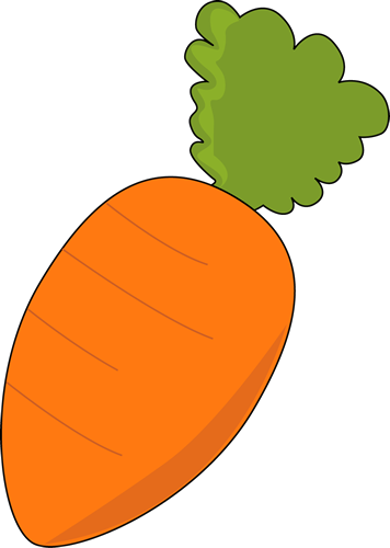 Carrot Clipart The Cliparts Png - Clip Art Carrot (356x500), Png Download