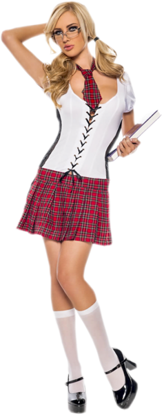 Student Psd Official Psds - Seven Til Midnight Teachers Pet Adult Costume-small (235x600), Png Download